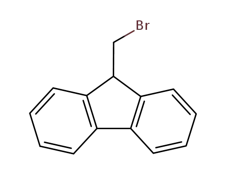 Molecular Structure of 56954-81-5 (9H-Fluorene, 9-(bromomethyl)-)