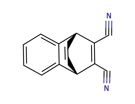 Molecular Structure of 19005-05-1 (1,4-Ethenonaphthalene-2,3-dicarbonitrile, 1,4-dihydro-)