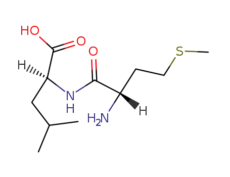 Molecular Structure of 14486-16-9 (H-MET-LEU-OH)