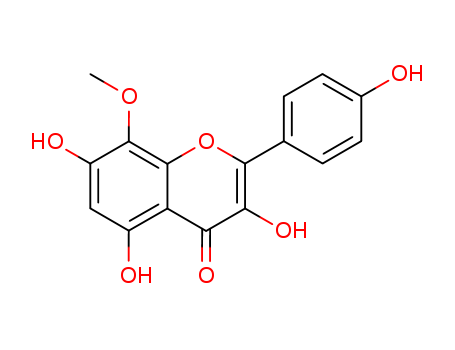 3,5,7-Trihydroxy-2-(4-hydroxyphenyl)-8-methoxy-4H-1-benzopyran-4-one