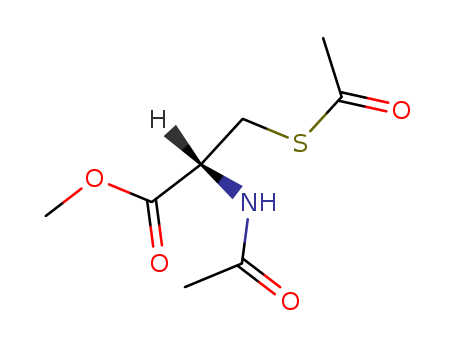 L-Cysteine, N-acetyl-,methyl ester, acetate (ester) (9CI)