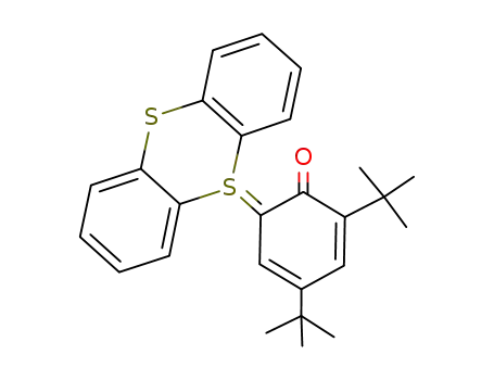5-(3,5-di-tert-butyl-6-oxo-2,4-cyclohexadien-1-ylidene)-5,5-dihydrothianthrene