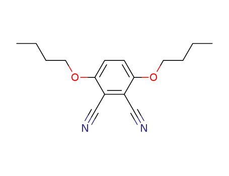 Molecular Structure of 75942-37-9 (3 6-DIBUTOXY-1 2-BENZENEDICARBONITRILE)