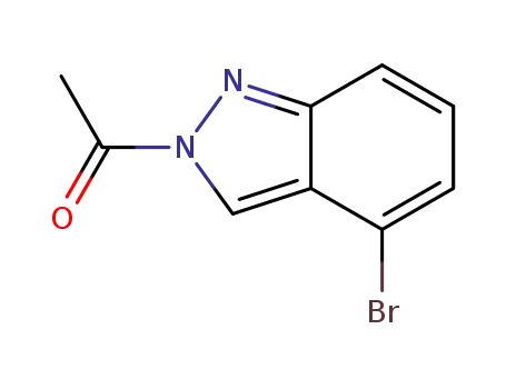 2H-Indazole, 2-acetyl-4-bromo-