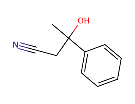 Benzenepropanenitrile, b-hydroxy-b-methyl-