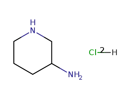 Molecular Structure of 138060-07-8 (3-Aminopiperidine dihydrochloride)