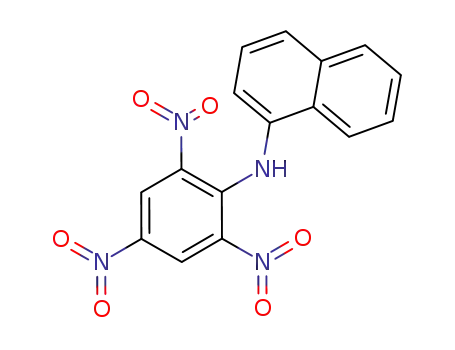 Molecular Structure of 98339-83-4 (N?(2,4,6?trinitrophenyl)naphthalen?1?amine)
