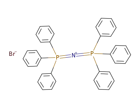 Molecular Structure of 20545-30-6 (bis(triphenylphosphoranylidene)ammonium bromide)