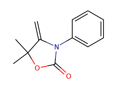 5,5-dimethyl-4-methylidene-3-phenyl-oxazolidin-2-one cas  55476-04-5