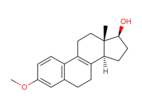 Molecular Structure of 6733-79-5 (3-methoxyestra-1,3,5(10),8(9)-tetraen-17β-ol)