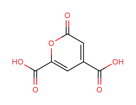 Molecular Structure of 72698-24-9 (alpha-pyrone-4,6-dicarboxylic acid)