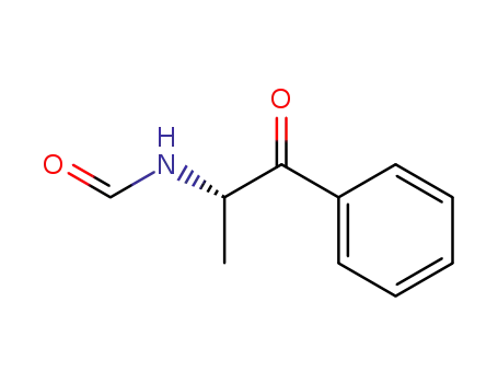 (-)-N-formyl-α-aminopropiophenone