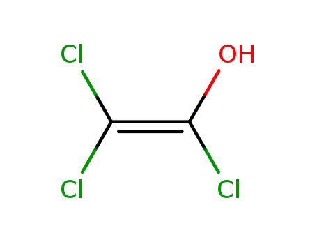 Molecular Structure of 3207-80-5 (Trichloroethenol)