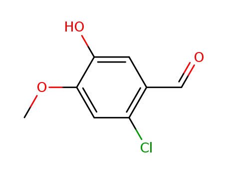 Benzaldehyde, 2-chloro-5-hydroxy-4-methoxy-