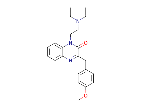 2(1H)-Quinoxalinone,1-[2-(diethylamino)ethyl]-3-[(4-methoxyphenyl)methyl]-