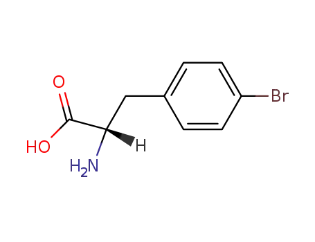 Molecular Structure of 24250-84-8 (4-Bromo-L-phenylalanine)