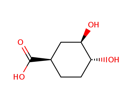 Cyclohexanecarboxylic acid, 3,4-dihydroxy-, (1R,3S,4R)-rel- (9CI)
