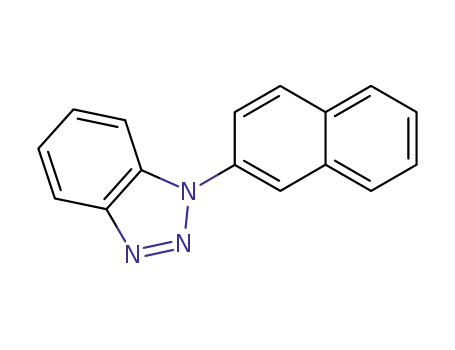 Molecular Structure of 854161-68-5 (1-(naphthalen-2-yl)-1H-benzo[d][1,2,3]triazole)