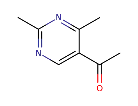Molecular Structure of 55933-85-2 (5-ACETYL-2,4-DIMETHYLPYRIMIDINE)
