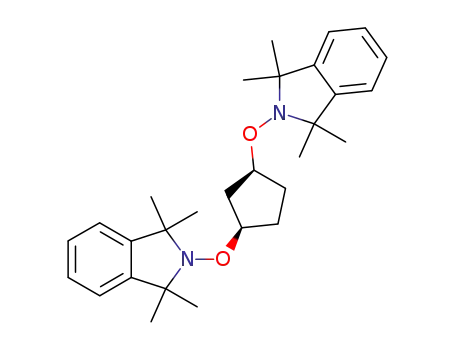 1H-Isoindole,
2,2'-[1,3-cyclopentanediylbis(oxy)]bis[2,3-dihydro-1,1,3,3-tetramethyl-,
cis-