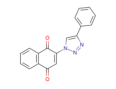 2-(4-phenyl-1H-1,2,3-triazol-1-yl)-1,4-naphthoquinone