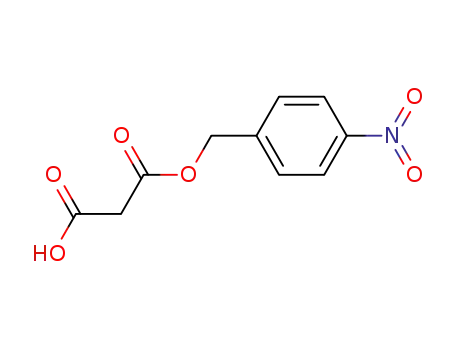 Molecular Structure of 77359-11-6 (4-Nitrobenzyl hydrogen malonate)