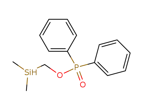 Phosphinic acid, diphenyl-, (dimethylsilyl)methyl ester