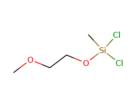 Molecular Structure of 49541-26-6 (dichloro(2-methoxyethoxy)methylsilane)
