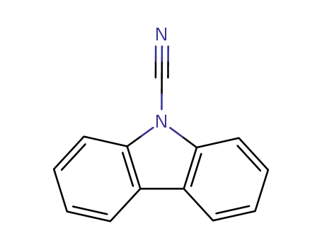 Molecular Structure of 31892-44-1 (9H-Carbazole-9-carbonitrile)