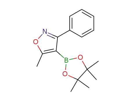 2-(3-Phenyl-5-methylisoxazole-4-yl)-4,4,5,5-tetramethyl-1,3,2-dioxaborolane