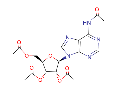 (2R,3R,4R,5R)-2-(6-Acetamido-9H-purin-9-yl)-5-(acetoxymethyl)tetrahydrofuran-3,4-diyldiacetate