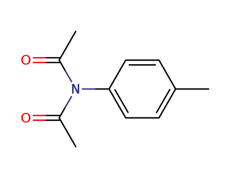 Molecular Structure of 7472-91-5 (N-acetyl-N-(4-methylphenyl)acetamide)