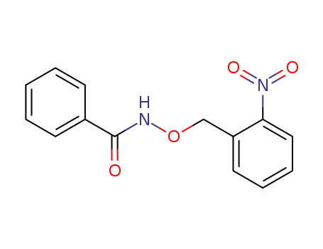 Molecular Structure of 36663-91-9 (2-nitrobenzyl benzohydroxamate)