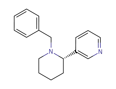 (2S)-N-benzyl-2-(3-pyridyl)-piperidine