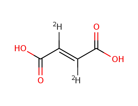 Molecular Structure of 24461-32-3 (FUMARIC-2,3-D2 ACID)