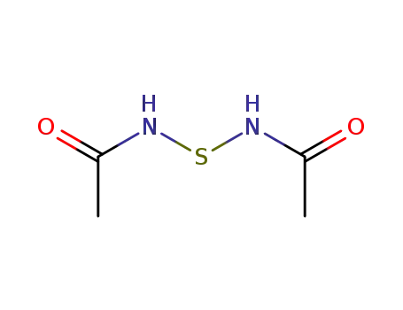 Molecular Structure of 3618-49-3 (N,N'-thiobis(acetamide))