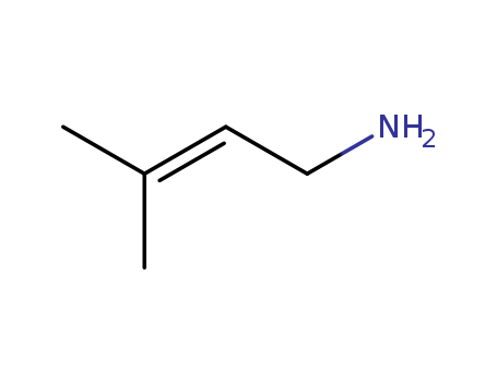 3-Methyl-2-butylene-1-amine