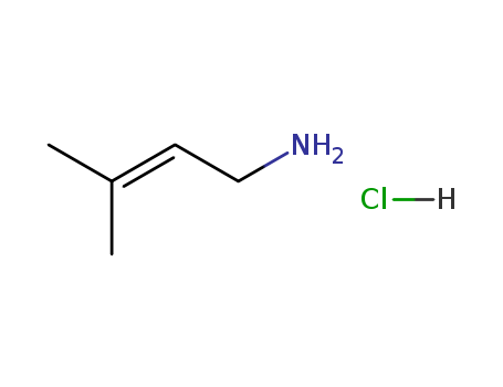 2-Buten-1-amine,3-methyl-, hydrochloride (1:1) cas  26728-58-5