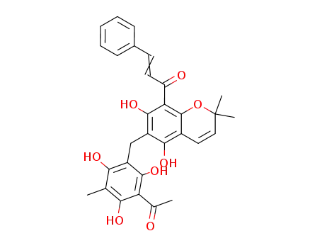 Molecular Structure of 82-08-6 (ROTTLERIN)