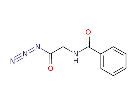 Molecular Structure of 57461-31-1 (Acetyl azide, (benzoylamino)-)