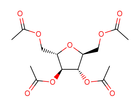 (2R,3R,4R,5R)-2,5-bis(acetoxymethyl) tetrahydrofuran-3,4-diyldiacetate