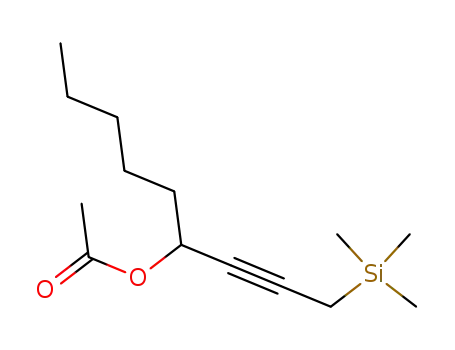 2-Nonyn-4-ol, 1-(trimethylsilyl)-, acetate