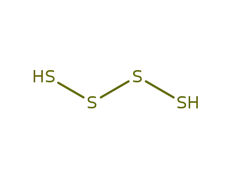 Molecular Structure of 13845-25-5 (tetrasulfane)