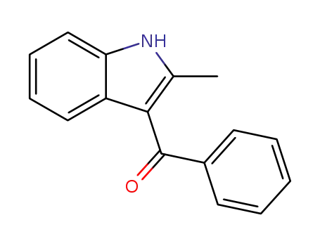 Molecular Structure of 26211-73-4 (3-BENZOYL-2-METHYLINDOLE)