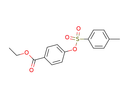 Molecular Structure of 98634-20-9 (ethyl 4-{[(4-methylphenyl)sulfonyl]oxy}benzoate)