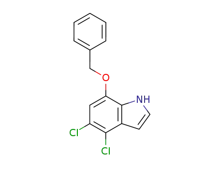 1H-Indole, 4,5-dichloro-7-(phenylmethoxy)-