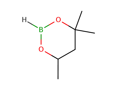 Molecular Structure of 23894-82-8 (1,3,2-Dioxaborinane, 4,4,6-trimethyl-)