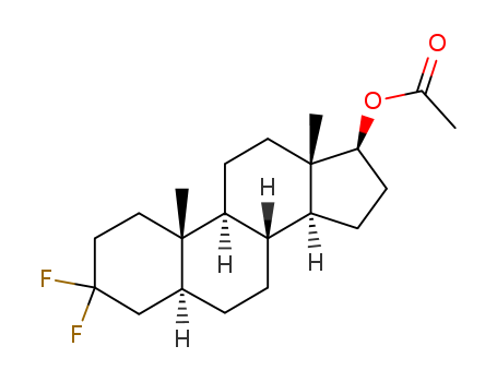 Androstan-17-ol,3,3-difluoro-, acetate, (5a,17b)- (9CI)