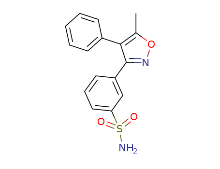 3-(5-methyl-4-phenylisoxazol-3-yl)benzenesulfonamide