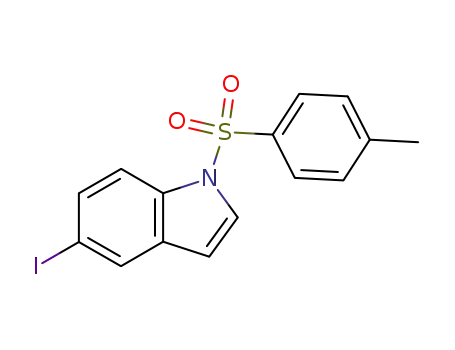 Molecular Structure of 174715-24-3 (5-iodo-1-(4-methylphenylsulfonyl)indole)